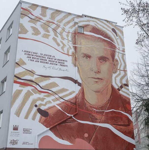 KK. Baczyński- mural